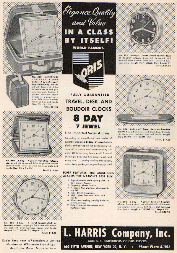 clock ad